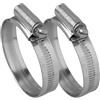 Best Price Square Fascette di serraggio originali SS, 32-45mm x 2