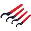 OZLIYY Chiave a gancio con impugnatura comoda, 1 pezzo, 38-42/45-52/55-62/68-72mm, trattamento superiore for portautensili for dado tondo tipo C(C68-72mm)
