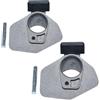 WHALJSDOZ 2Pcs Carburetor Bracket Base Adaptor Fit For Chinese Chainsaw 4500 5200 5800 45cc 52cc 58cc