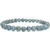 Vera Mentis Bracciale in labradorite naturale premium - perle 6 mm - qualità AA - gioiello energetico unisex unisex - alta qualità - litoterapia elegante