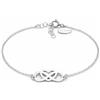 Louis Ciocchetti dal 1887 Bracciale Argento 925 con Infinito intrecciato argento