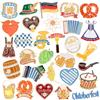 SANNIX 60 spille per Oktoberfest, spille bavaresi per zaini, birra, festival, bomboniere, distintivi per vestiti, borse, cappelli, accessori, 30 stili