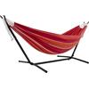 Vivere, Mimosa UHSDO8-36 Amaca con Supporto Brasiliana, Cotone, 250 cm, Portata 200 kg Borsa da Trasporto inclu, Doppia