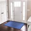 Casa Pura - Tappeto antiscivolo e antipolvere, zerbino per interni ed esterni, lavabile e ultra assorbente, blu, 60 x 90 cm