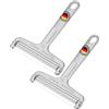 Westmark 2 Affetta-formaggio con Rullo e Filo Tagliente, Spessore Regolabile, Acciaio Inox/Alluminio, Rollschnitt, Argento, 710022E3