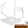 Generic Base d'azione per Hobby, espositore con Base d'azione,Base del Supporto per Display per Action Figure di assemblaggio - Base Porta Display per Action Figure di assemblaggio Durevole per