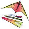 Prism Kite Technology Jazz 2.0 - Aquilone Sportivo a Doppia Linea Pronto per Volare con Linee di Volo, Cinghie da Polso, avvolgitore, Istruzioni (Lingua Italiana Non Garantita) e Custodia