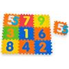 KORAT 9 Pezzi di Tappeto Puzzle Neonati e Bambini 32x32 cm in Gomma EVA Atossica - Tappeto Educativo Componibile Antiscivolo con Numeri e Animali - Morbido, Sicuro e Lavabile (Numeri)