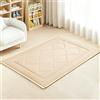 Herenear Tappetino con Nastri, 30 x 20 x 8 cm, per Tende da Interno, Tende da Gioco Bambini, Casette da Gioco, Comodo Tappeto da Gioco in Cotone (Tappetino da tenda in cotone)
