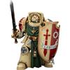 TOYVERSE JOYTOY 1/18 Figurina d'azione Warhammer 40,000, Dark Angels Deathwing Knight 2 con Spada del Potere, Scudo Tempesta e Watcher in The Dark, 15 Anni e Più