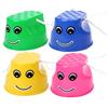 Toyvian 4 pezzi canne per bambini in plastica equilibrio allenamento sensoriale allenamento gioco bambini sport casa giardino scuola sviluppo educazione precoce giocattolo
