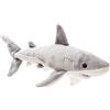 Uni-Toys - Squalo bianco - 25 cm (lunghezza) - Pesce peluche - peluche