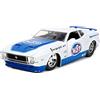 Jada Big Time Muscle 1:24 1973 Ford Mustang Mach 1 Die-cast Car, Toys for Kids and Adults