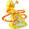 Generico Small Ducks Climbing Toys - children's stair toy, fun light music set | plastik moving duck race, early learning climbing game, vibrant activity toy used for preschool development playtime