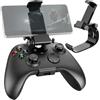 MINGZE Clip da Gioco Mobile Controller Compatibile per Controller Xbox Series X, Morsetto Regolabile Supporto Telefono per Telefoni Gioco