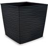 BLUMAX - Vaso Aurora Cube Antracite - h34,6x35x35 cm