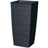 BLUMAX - Vaso Aurora Antracite con Inserto - h67x35x35 cm