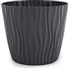 BLUMAX - Vaso Sahara Flower Pot Antracite - h30 cm diametro 35 cm