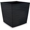 BLUMAX - Vaso Aurora Cube Antracite - h29x30x30 cm