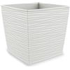 BLUMAX - Vaso Aurora Cube Bianco - h29x30x30 cm