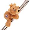 NICI 61615 MagNici FC Bayern Monaco Berni Orsetto Peluche con calamita, aderisce a superfici Metalliche, lavagne magnetiche e Manici della Borsa diventando Un Compagno di Viaggio, 12 cm, Marrone