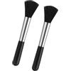 Xjdzineq Set di 2 pennelli compatti delicati per superfici sensibili DSLR Lens Computer Manutenzione Remover