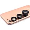 Generic XYWHPGV 3 in 1 Fish Eye Grandangolare Macro Micro Fashion Kit obiettivo per fotocamera per telefono(7d90d 94bc9 094d2 147ea 03bc7 45213