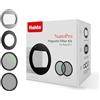Haida NanoPro Magnetic Filter Kit (UV+CPL+Mist Black 1/4) with Magnetic DC-1 Adapter Ring for Sony ZV1 II (Silver)