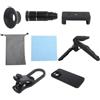 ReachMall Teleobiettivo 22X per iPhone e smartphone, zoom ottico HD con treppiede, struttura in metallo, per fauna selvatica e sport (per 15 Pro max)