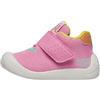 Falcotto Scarpe Primi Passi in Ecopelle e Tessuto, Bianco-Rosa 23