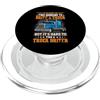 Funny Truck Driver Trucker Apparel Driver A Truck But It's Hard To Find A Truck Driver PopSockets PopGrip per MagSafe