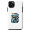 Retro Tuk Tuk Racing Urban City 1986 Fan Custodia per iPhone 11 Pro Backprint 1986 Urban Tuk Tuk Racer City Drag Edition Retro
