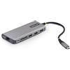 StarTech Mini Dock USB-C 6-in-1 HDMI 4K 60Hz, 140W PD, 10Gbps, 2.5GbE