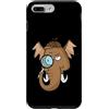 Mammoth stone age Neanderthal Elephant a Custodia per iPhone 7 Plus/8 Plus Mammut Detective con lente d'ingrandimento