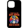 Dad-a-Base Skeleton Jokes Father's Day Custodia per iPhone 13 Pro Max I Keep All My Dad Jokes in A Dad-a-Base Skeleton Fathers Day