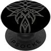 Western Boot Stitch Co Western Cowboy Boot Stitch Cuore Cowgirl Country Rodeo PopSockets PopGrip Adesivo