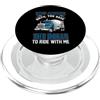 Funny Truck Driver Trucker Apparel Trucking Don't Judge Me Until You Have The Ball Truck Driver PopSockets PopGrip per MagSafe