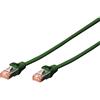 Digitus DK1644050G Cavo Rete S-Ftp Cat.6 Doppia Schermatura Ls0H, 5 mt, Verde, Cat-6 - 5 m, Cavo patch - S-FTP - LSZH
