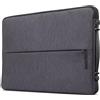 Lenovo Urban Sleeve Case da 14 pollici - Custodia Laptop Imbottita, Antiurto con Paraspigoli, Impermeabile in Poliestere, Zip Antigraffio e Tasca Accessori - Grigio