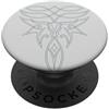 Western Boot Stitch Co Stivale da cowboy western cucito con motivo longhorn e grafica country rodeo PopSockets PopGrip Adesivo