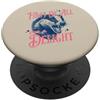 Sarcastic Feral Critter Delight Humor Vi Divertente tasso sarcastico prima di tutto sono una delizia retrò anni '90 PopSockets PopGrip Adesivo