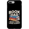 Reading Father Library Bookworm Custodia per iPhone 7 Plus/8 Plus Prenota Papà Tempo Tranquillo Storie Forti Leggere Padre