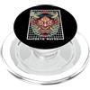 TOKYO WAVES Oni Mask Designs Hannya Oni Grid Devil Yokai - Maschera da tatuaggio giapponese con diavolo PopSockets PopGrip per MagSafe