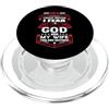 Funny Truck Driver Trucker Apparel I Am A Truck Driver God And My Wife Funny Trucker PopSockets PopGrip per MagSafe