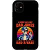 Dad-a-Base Skeleton Jokes Father's Day Custodia per iPhone 11 I Keep All My Dad Jokes in A Dad-a-Base Skeleton Fathers Day