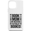 Reading Mothers Weekend Humor Custodia per iPhone 13 Pro Max Book Mom My Weekend è completamente prenotato Umorismo lettore