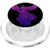 Embercore Tees and Phoenix Arcana Gifts Miscela Artistica Phoenix Giallo Arancio Colore PopSockets PopGrip per MagSafe