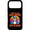 Dad-a-Base Skeleton Jokes Father's Day Custodia per iPhone 17 Pro Max I Keep All My Dad Jokes in A Dad-a-Base Skeleton Fathers Day