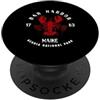 Fun Things To Wear Vintage Acadia National Park Bar Harbor Maine Aragosta Divertente PopSockets PopGrip Adesivo