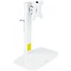 TOOQ DB1127TN-W - Supporto da tavolo regolabile in altezza per schermi da 17 a 27, bianco
